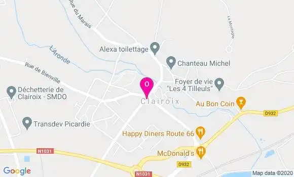Localisation Alison Vermes
