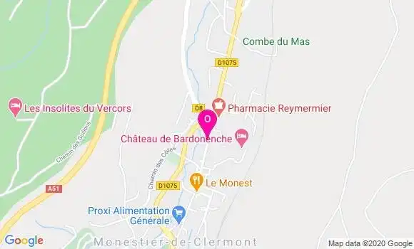 Localisation Marina Jamin
