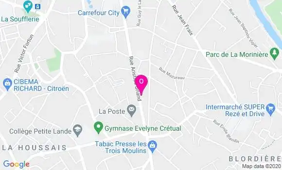 Localisation Charlotte Ollivier