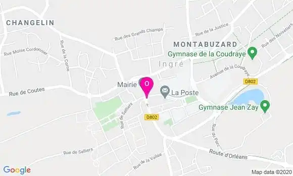 Localisation Emilie Beaufils