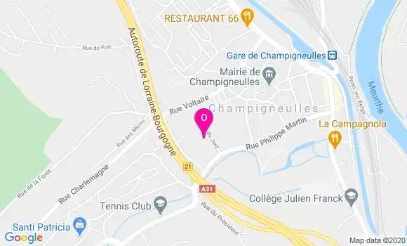 Localisation Iris Laval