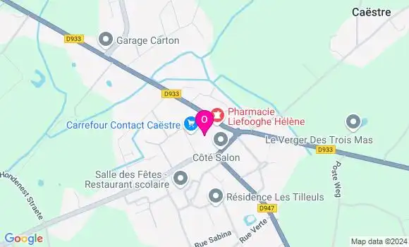 Localisation Fanny Diers