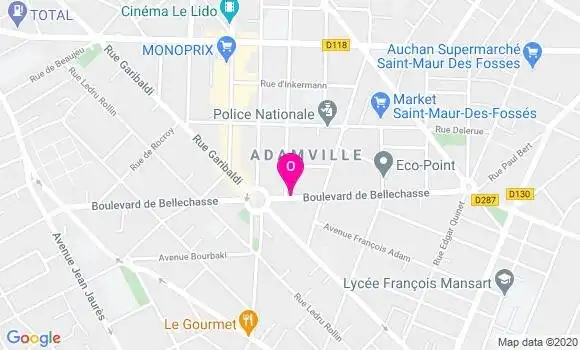 Localisation Candice Pinsac