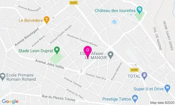 Localisation Marie Pierre Poulat