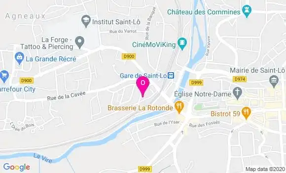 Localisation Sybil Jeanson