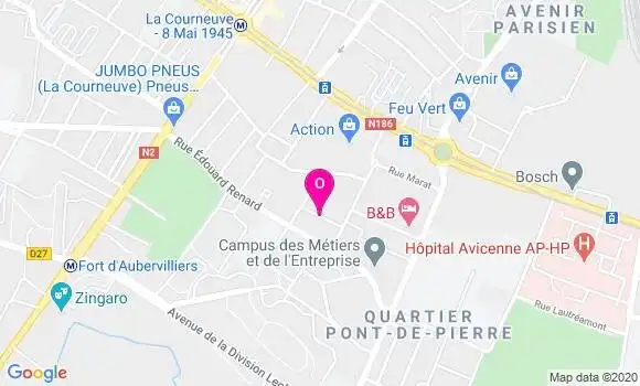 Localisation Lauriane Thoniel