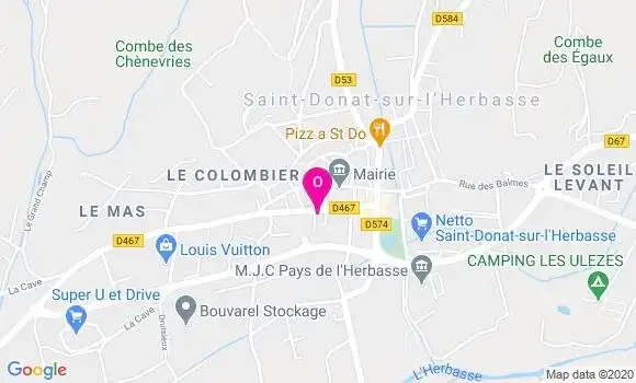 Localisation Cecile Colin