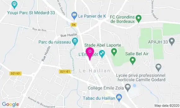 Localisation Eliane Danel