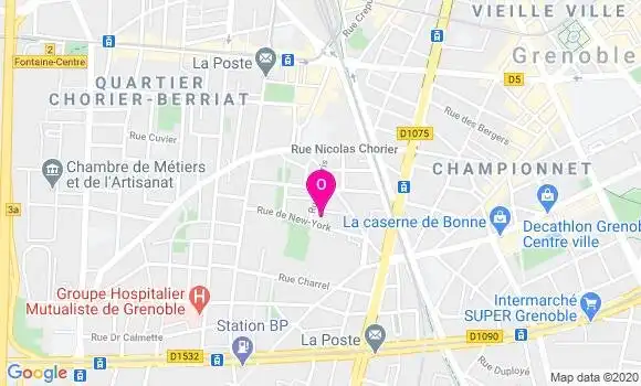 Localisation Amandine Gros