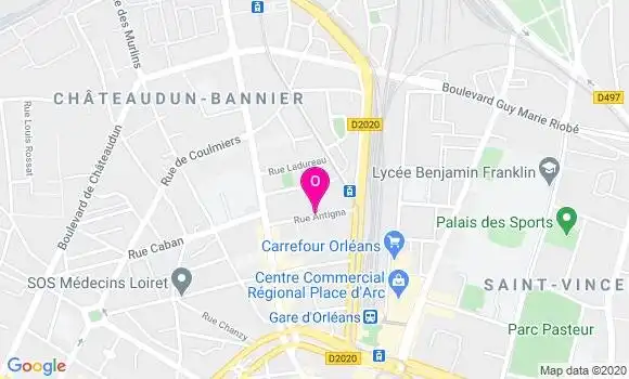 Localisation Clement Gagneux