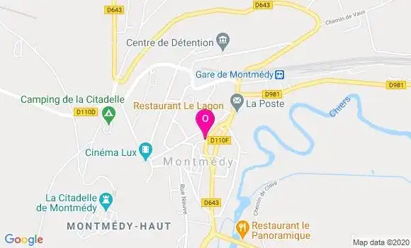 Localisation Sandrine Bradfer