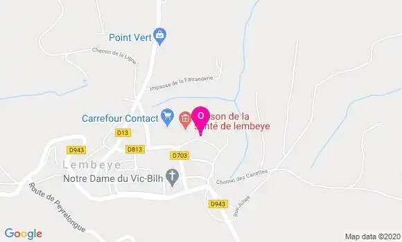 Localisation Nathalie Lafitte