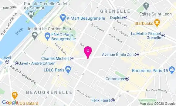 Localisation Juliette Gilbert