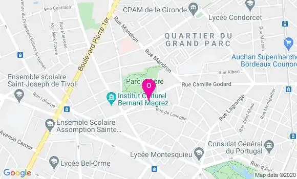 Localisation Marianne Sandelis