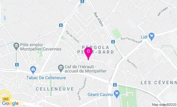 Localisation Martine Bernier