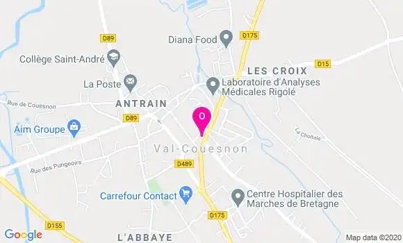 Localisation Anne Sophie Segouin