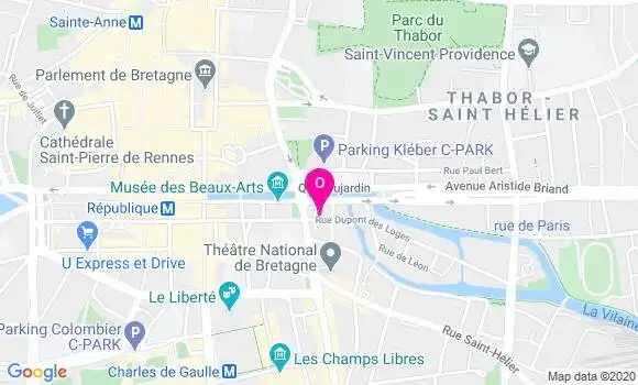 Localisation Marie Le Boudec