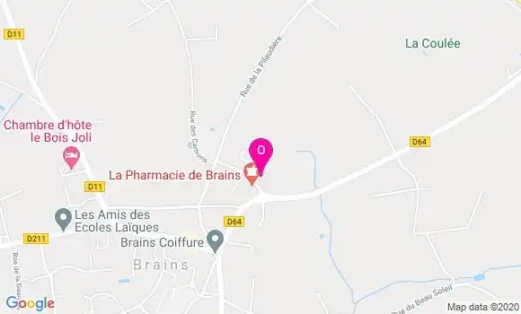 Localisation Emilie Clavier