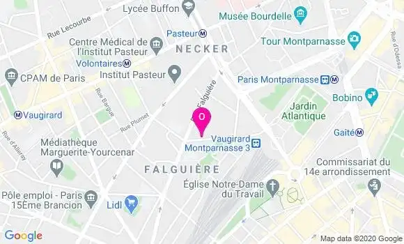 Localisation Camille Bories