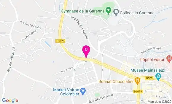 Localisation Clara Gueraud