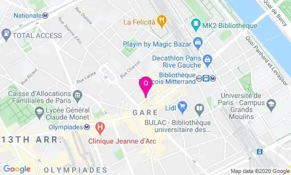 Localisation Nadine Remacle