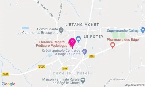 Localisation Virginie Boyer Rabuel