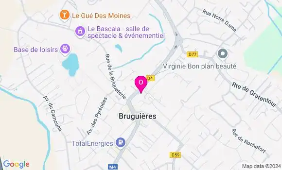 Localisation Isabelle Goyeneche