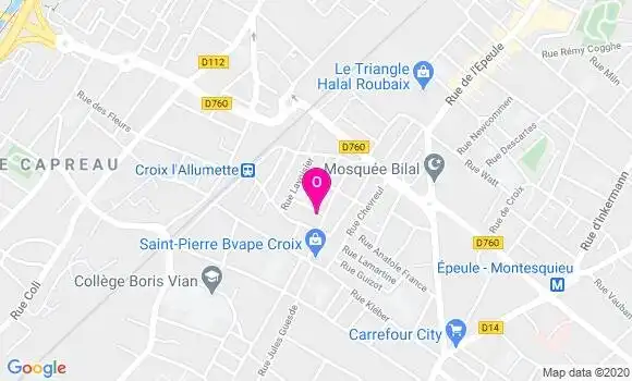 Localisation Myriam Jacquesson