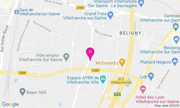 Localisation Anne Sophie Nucito