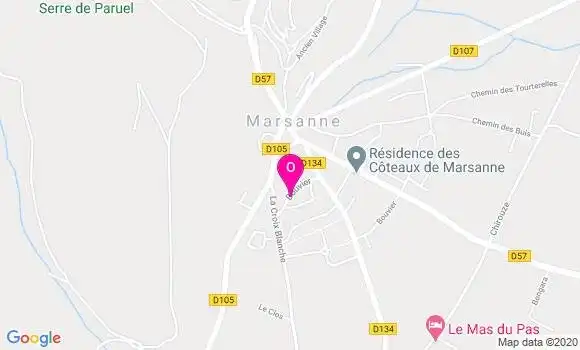 Localisation Pascale Semard
