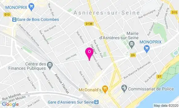 Localisation Jessica Rimbault