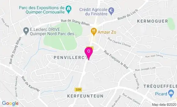 Localisation Soazeg Le Souder