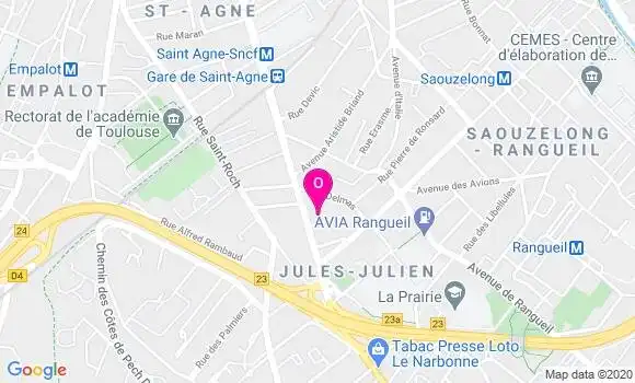 Localisation Marianne Fondronnier