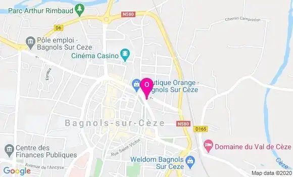 Localisation Catherine Chalamon