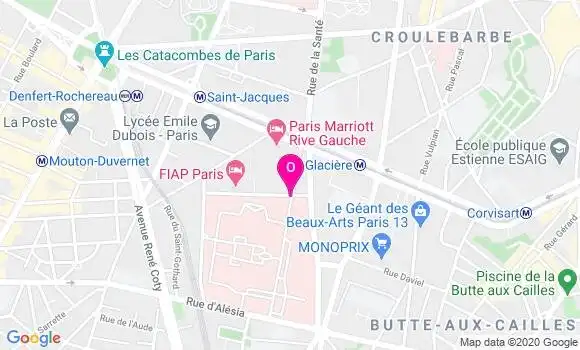Localisation Myriam Doduik