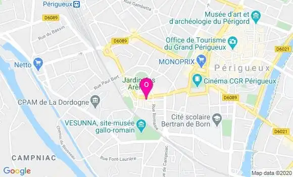 Localisation Christine Liget Diaz