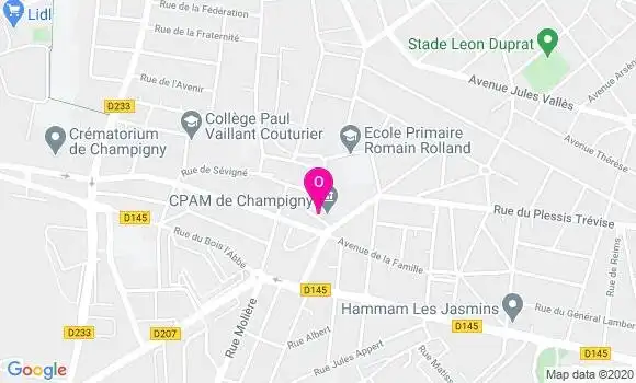 Localisation Charlotte Blinder