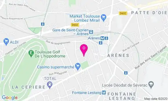Localisation Bernadette Collet