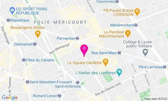 Localisation Sophie Cardot