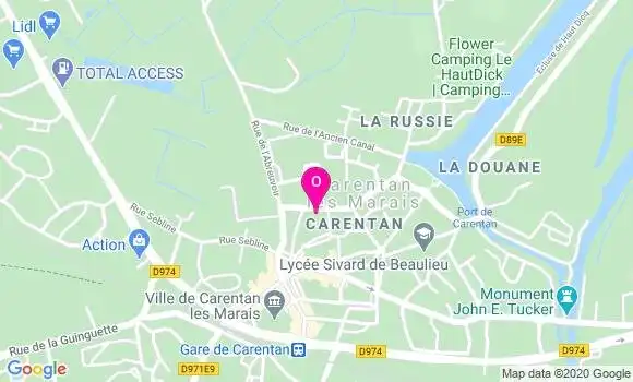 Localisation Adele Navet