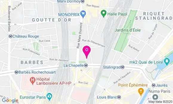 Localisation Mathilde Nicot