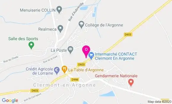 Localisation Rejane Christiaens