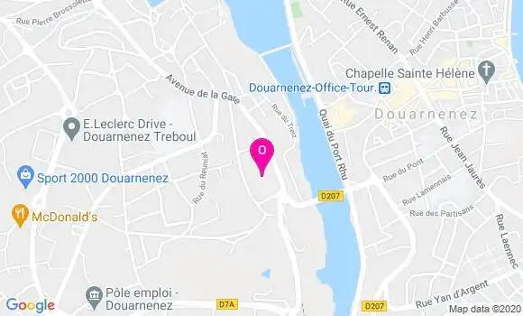 Localisation Mathilde Bourdon