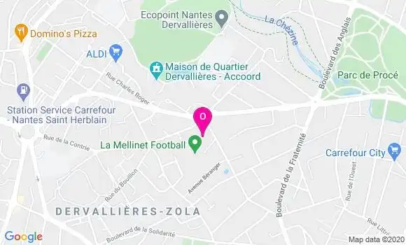 Localisation Colette Prat