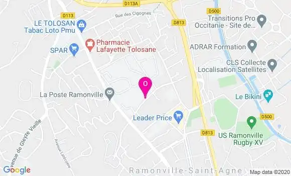 Localisation Sandra Jimenez