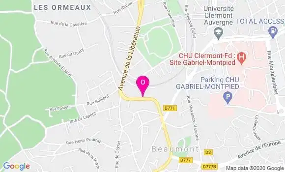 Localisation Martine Brehon
