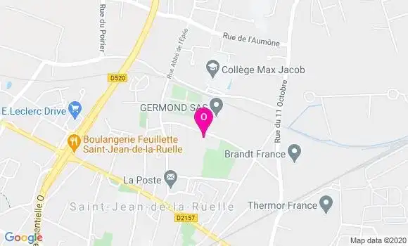 Localisation Karine Galatoire