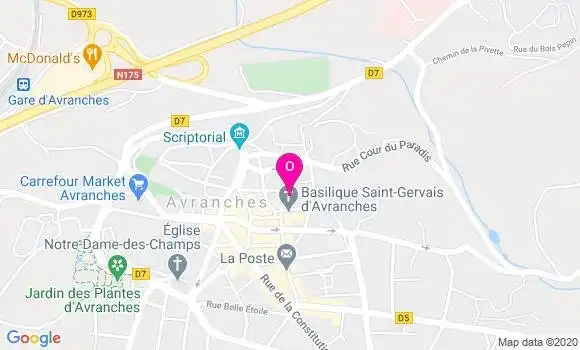 Localisation Annie Thebault