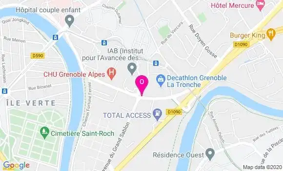 Localisation Camille Beveraggi