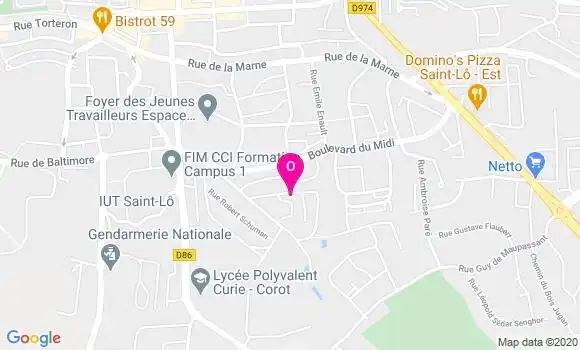 Localisation Sophie Cheype